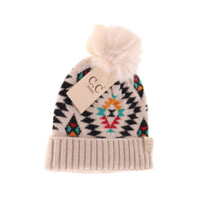 Load image into Gallery viewer, C.C. Kids Aztec Beanie
